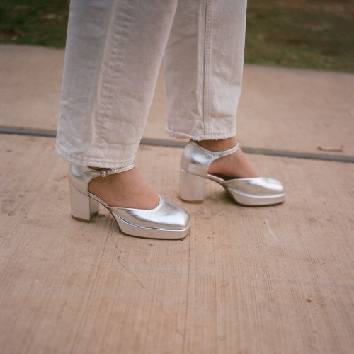 Miri Heels, silver